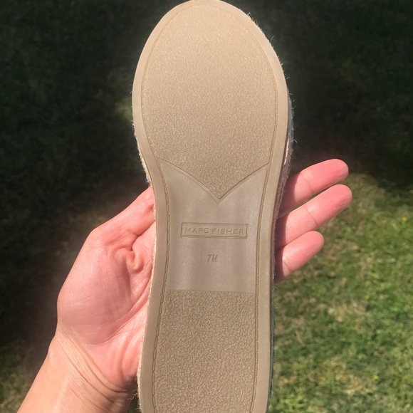 Marc Fisher Jarquis Espadrille Flats 🥿 Size 7 NEW - Picture 9 of 10